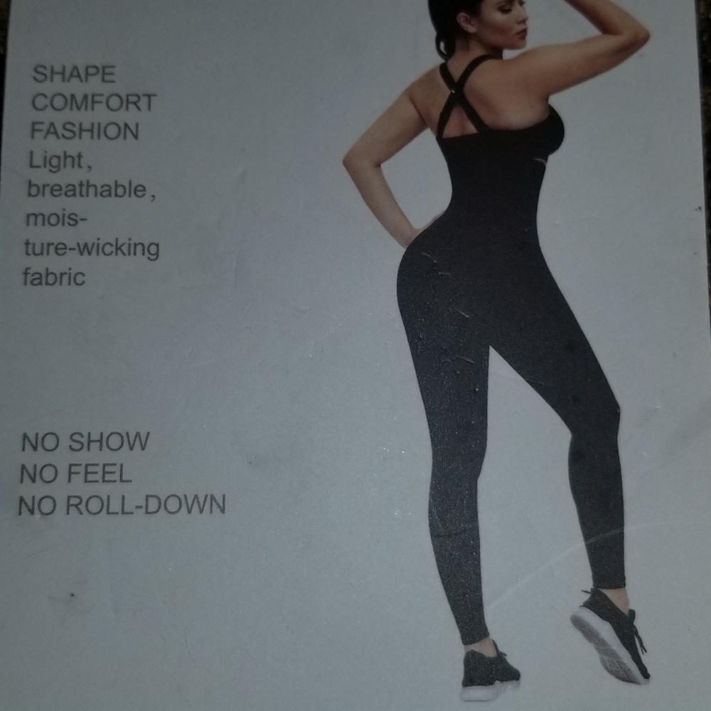 Elegant Fitness workout waist trainer pants